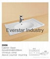 Cabinet washbasin ES29-14