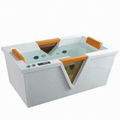 Luxury Acrylic Massage Bathtub with 1HP Power