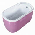 Simple Whirlpool Acrylic Baby Bathtubs