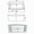 Portable Acrylic Bathtubs Small Acrylic Bathtub