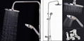 Luxury Brass Shower Set, Rain Head