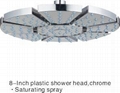 8 Inches Rain Overhead Shower Head ABS