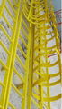 Fiberglass Reinforced Plastic Ladder with Cage,fiberglass ladder