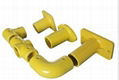 Industrial Fiberglass Handrail Fittings, Fiberglass Guardrail Fittings, FRP/GRP 