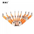 Flexible copper busbar with orange heat shrink tube 4