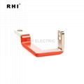 Bending copper bus bar , solid copper busbar