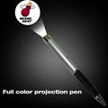 Factory custom LED projector pens full color projection ballpoint pens gift 2