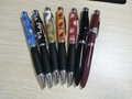 Factory custom LED projector pens full color projection ballpoint pens gift
