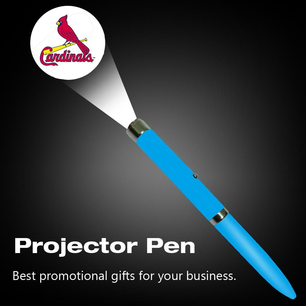 LOGO projector pens laser projector ballpoint pens LED Advertising projection  4