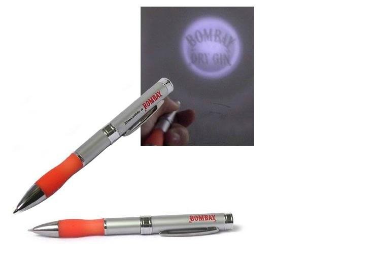 LED金屬投影筆 LOGO投影 硅膠投影筆時尚促銷禮品圓珠筆 3