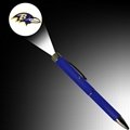 Metal LED projector pen custom LOGO projection light pen for promotional gifts