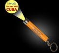 LOGO projector light laser projection torch LED keychain for promotional gifts