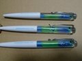 Plastic floater pens 2D floater floating liquid ballpoint pens
