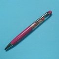 Wholesale Liquid pen Plastic floating ballpoint pens with full color 2D floater  2