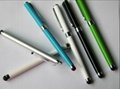 2 in 1 Cheap capacitive Stylus touch pens stylus gel ink pens with stylus tip