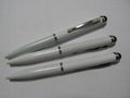 Stainless steel capacitive touch pen stylus touch pens with OEM service 2