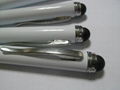 Stainless steel capacitive touch pen stylus touch pens with OEM service 3