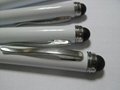 Stainless steel capacitive touch pen stylus touch pens with OEM service