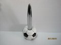 Metal magic magnetic pens with football