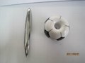 Metal magic magnetic pens with football base high quality football magnetic pens