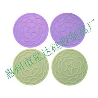 silicone household ware coaster tea cup mat