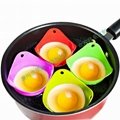 Poacher Cup Fried Eggs Tray Nontoxic Silicone For Cooking Poached Eggs