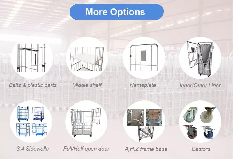 Korea Japan style Roll Cage Tooling Cart Hand Trolley China Manufacturer Factory 2