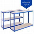 Storage 5 Tier Adjustable Metal Shelving 