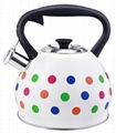 stainless steel whistling kettle