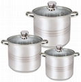 6PC HIGH STOCK POT