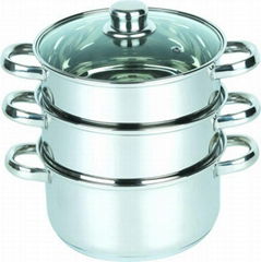 3layer stainless steel steamer