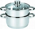 3layer stainless steel steamer 5