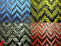 Glitter Carbon Jacquard Fabrics 1