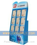 Cardboard Book Display Stand for Trade Show