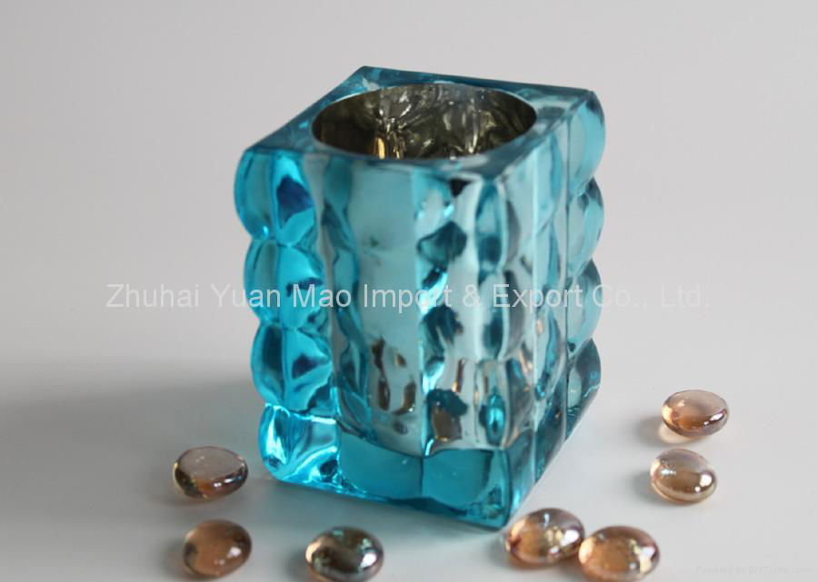 F010 Glass Candle Holder