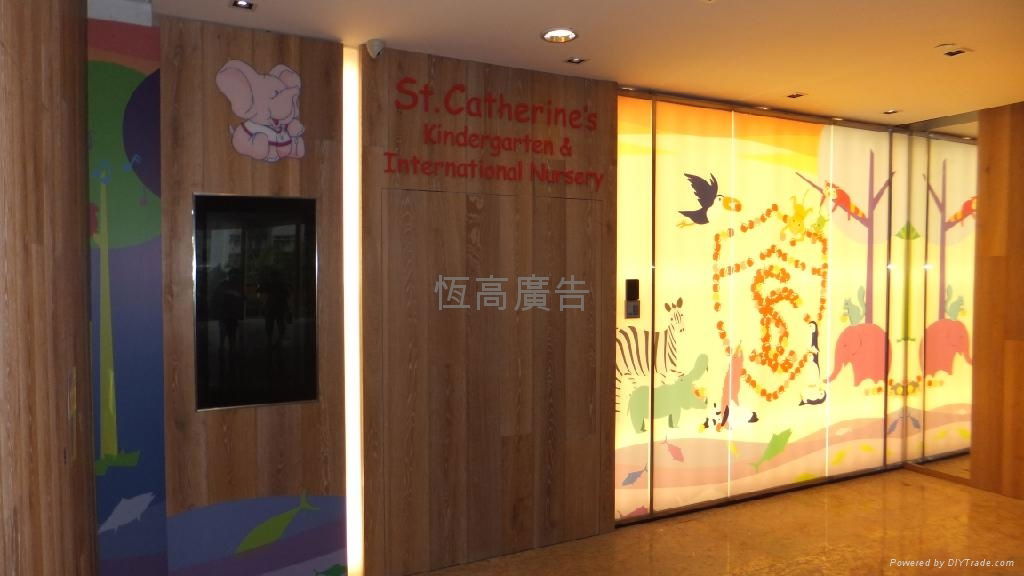 招牌及装饰工程 St. Catherine's Kindergarten