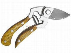 Drop forged garden secateurs