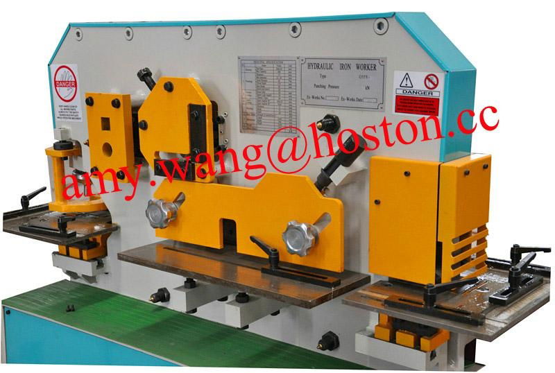 sunrise HIW-45T single cylinder ironworker (Q35Y-12) 4