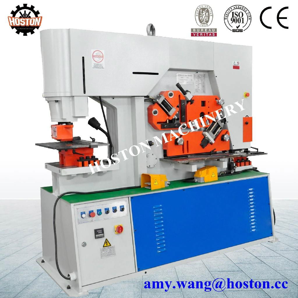 hydraulic ironworker model, joist metal cutting machine HIW(Q35Y)