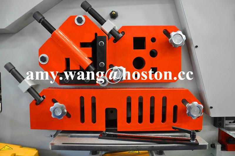 hydraulic ironworker model, joist metal cutting machine HIW(Q35Y) 4