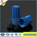 Blue Plastic PVC Spring Foot Valve