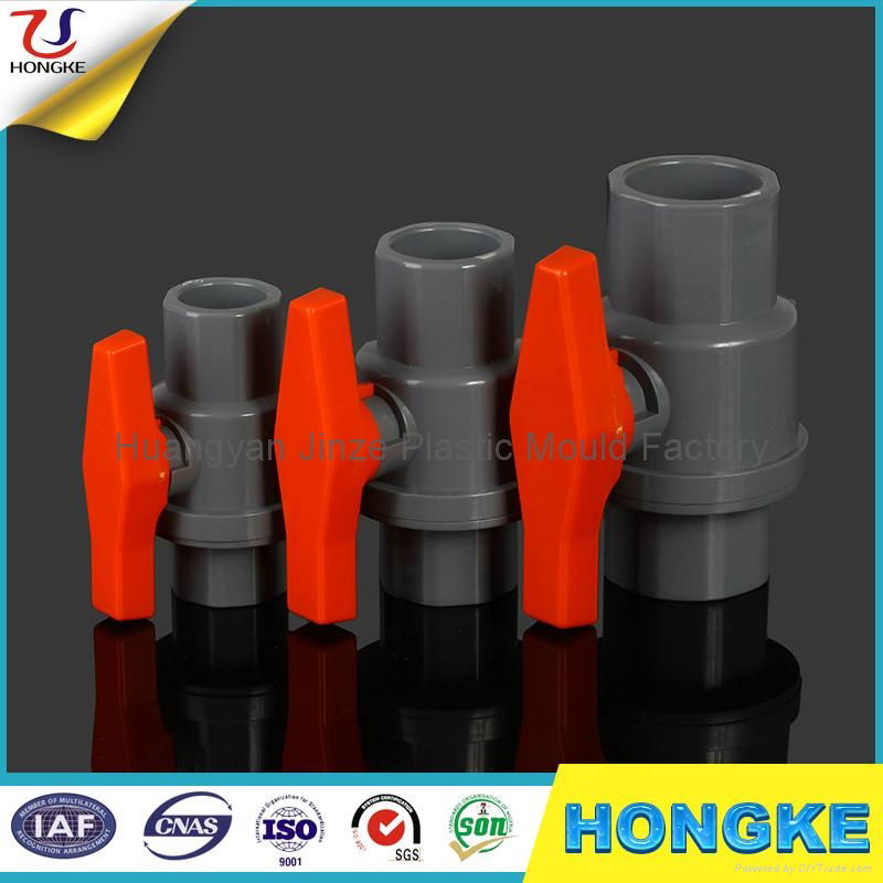 Plastic PVC Ball Valve Removable Handle