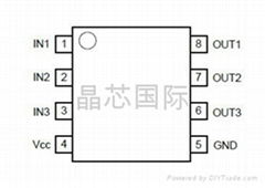 高清视频电路XN6363 XN6143