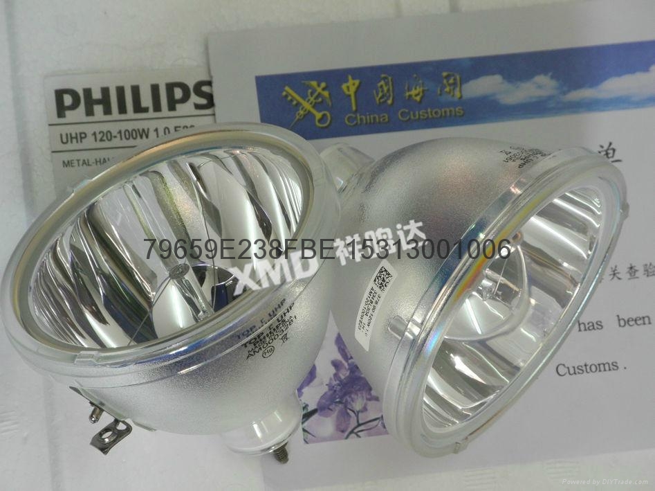 DLP拼接墙原装灯泡飞利浦灯泡100/120W P23 3