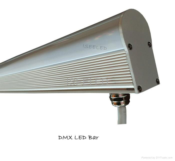 DMX Mirror RGB LED Linear Bar 3