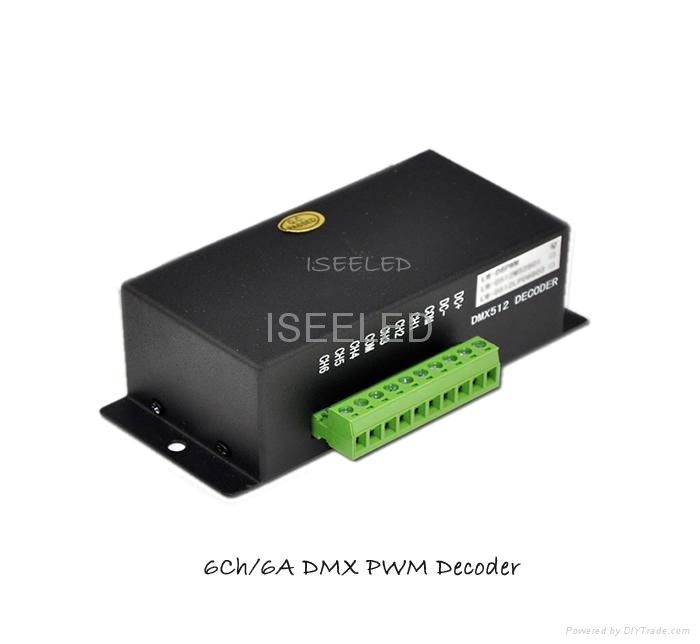 DC24V 3CH PWM DMX LED Decoder 3