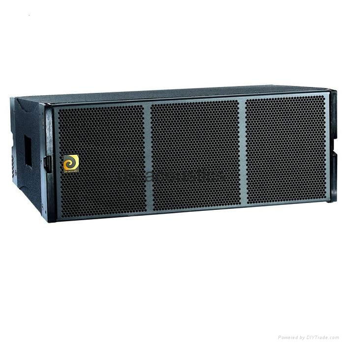 dual 10inch line array speaker