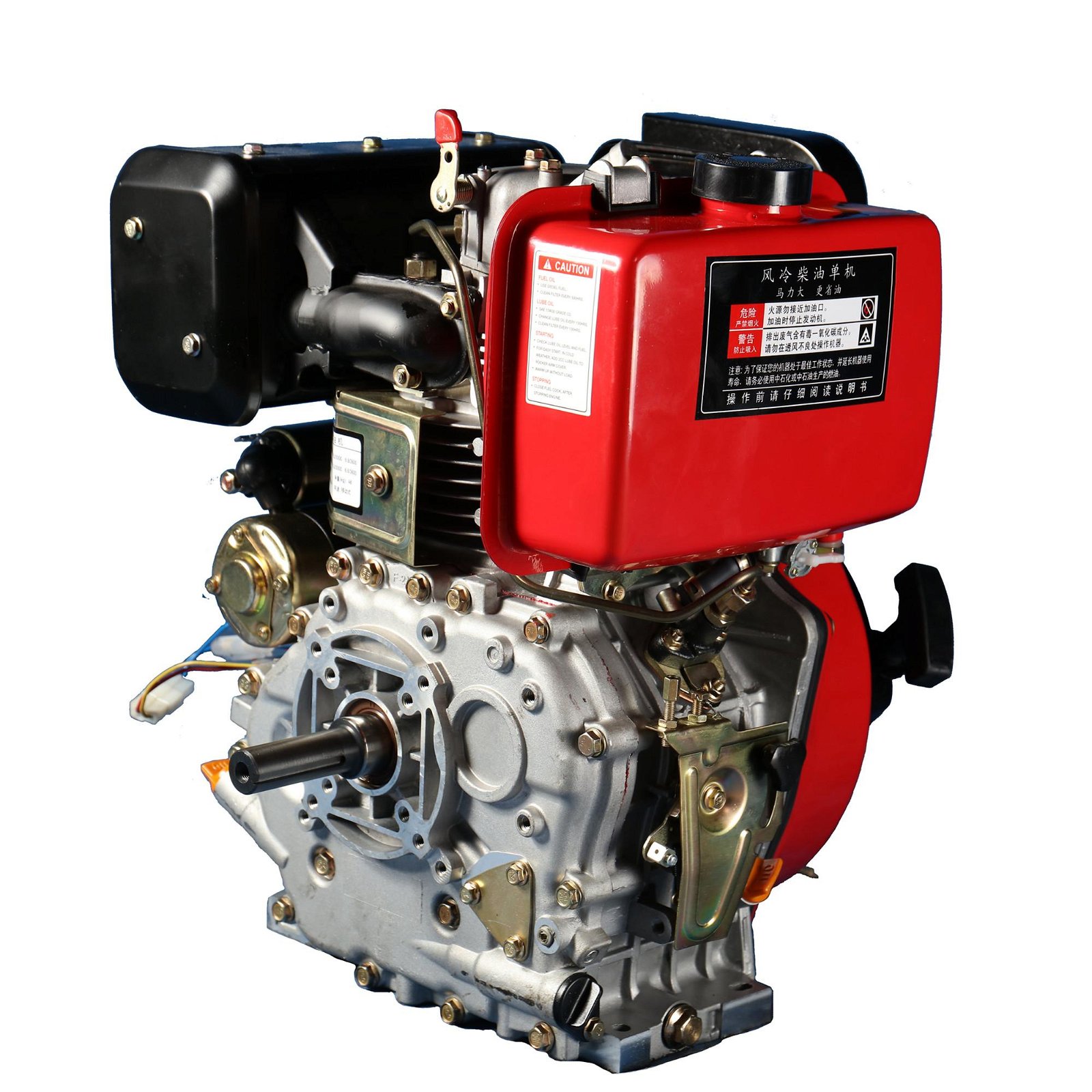 186F single air-cooled diesel engine 10hp diesel engine 5