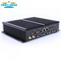 6 RS232 COM Port Dual HDMI Industrial 2 Ethernet Mini PC with Intel i3 i5 i7 2