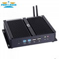 6 RS232 COM Port Dual HDMI Industrial 2 Ethernet Mini PC with Intel i3 i5 i7 4